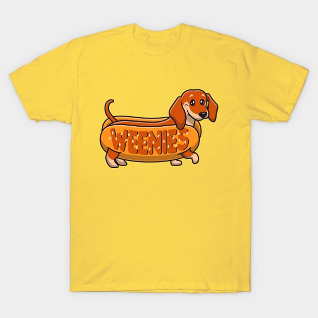 Weenies Lover T-Shirt by Happy Asmara